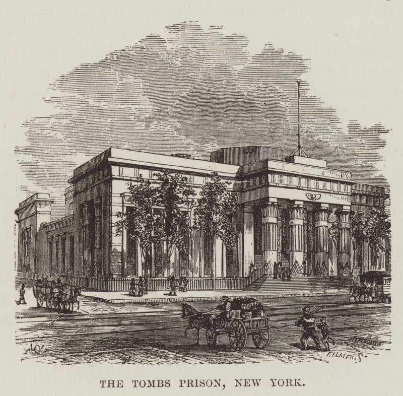Tombs Prison, New York tekijältä George Augustus Sala