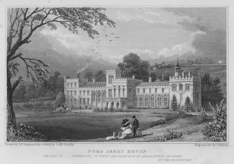 Ford Abbey, Devon (kaiverrus) tekijältä George Bryant Campion