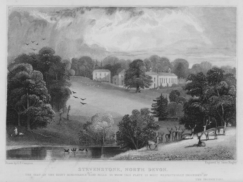 Stevenstone, North Devon (kaiverrus) tekijältä George Bryant Campion