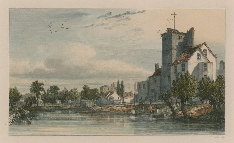 Canonbury House, Islington, Lontoo tekijältä George Cooke