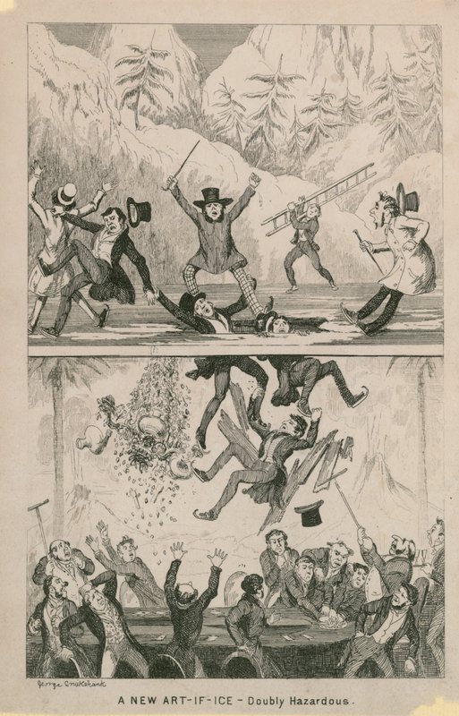 Uusi art-if-ice - kaksinkertaisesti vaarallinen tekijältä George Cruikshank