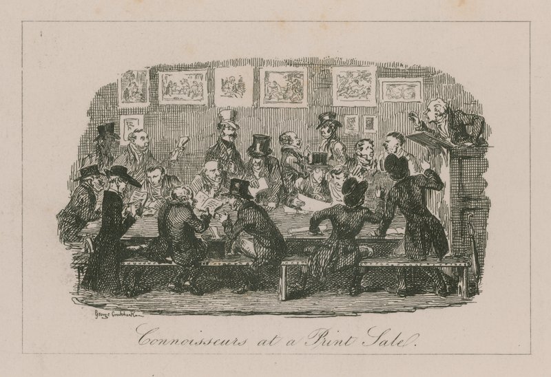 Asiantuntijat printtimyynnissä tekijältä George Cruikshank