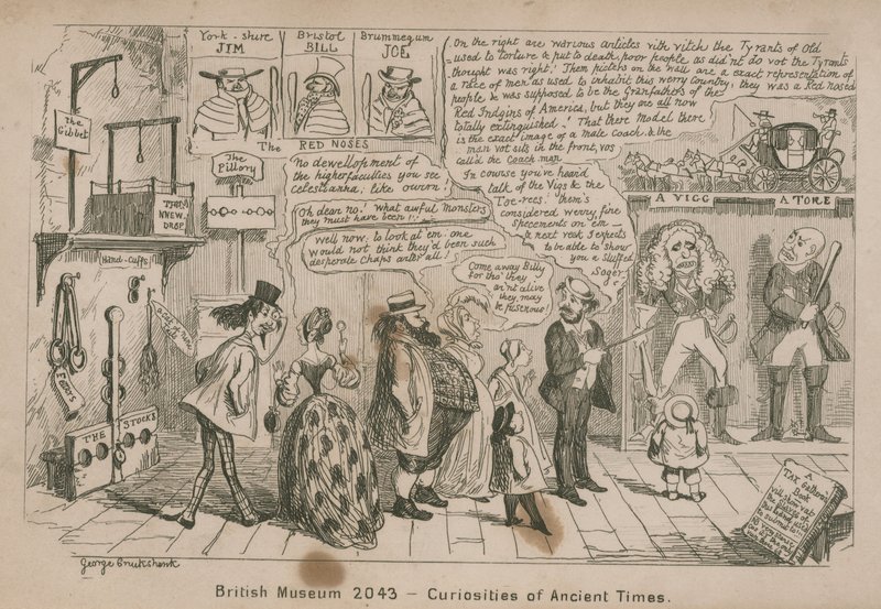 Muinaisten aikojen uteliaisuudet tekijältä George Cruikshank