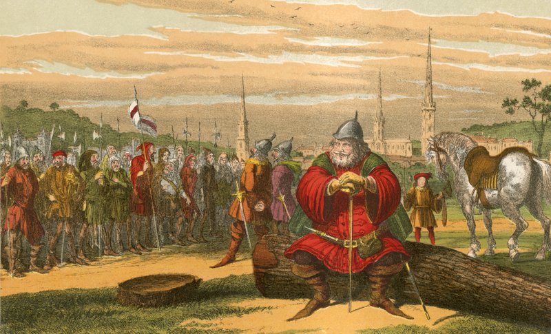 Falstaff tekijältä George Cruikshank