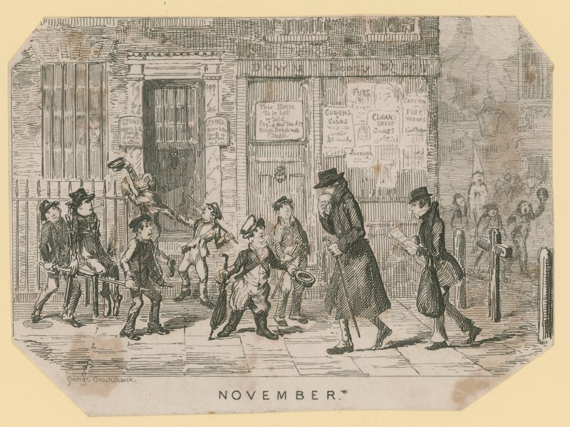 Guy Fawkes Night tekijältä George Cruikshank