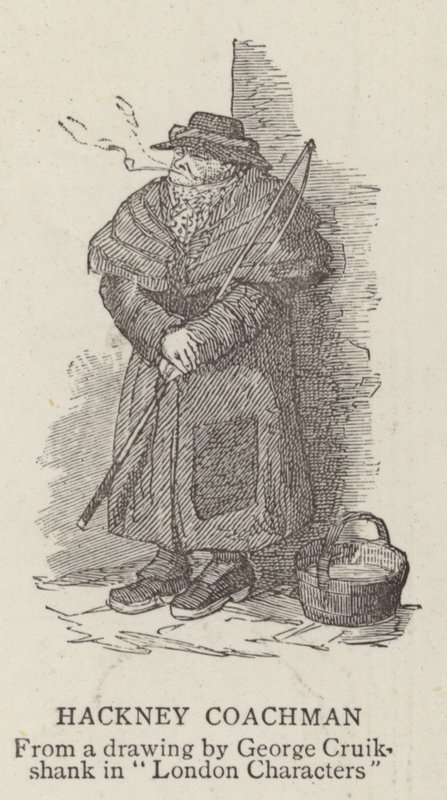 Hackney valmentaja tekijältä George Cruikshank