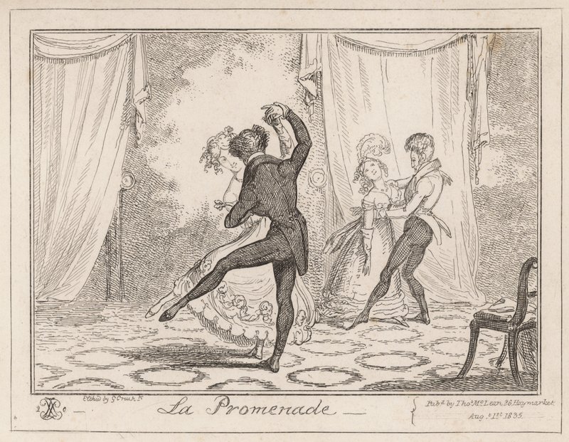 Kävely tekijältä George Cruikshank