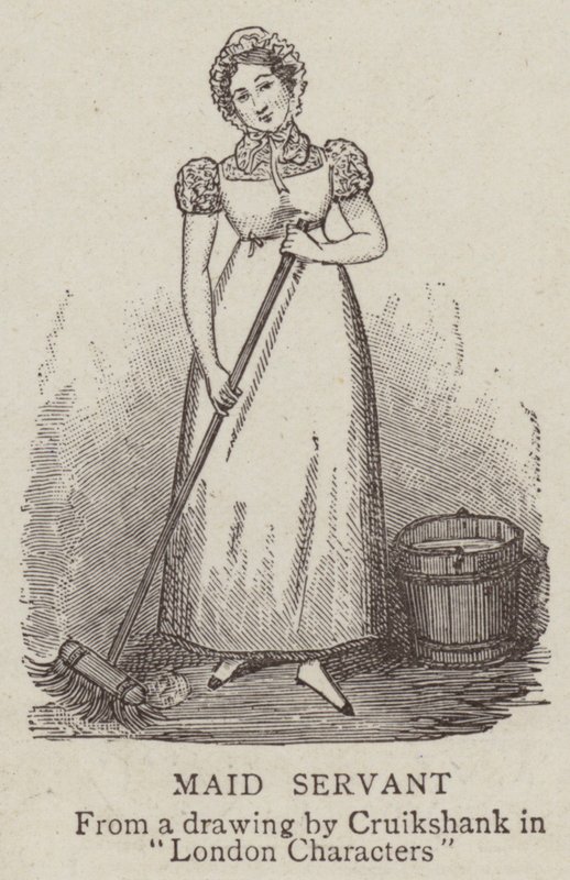 Maid palvelija tekijältä George Cruikshank