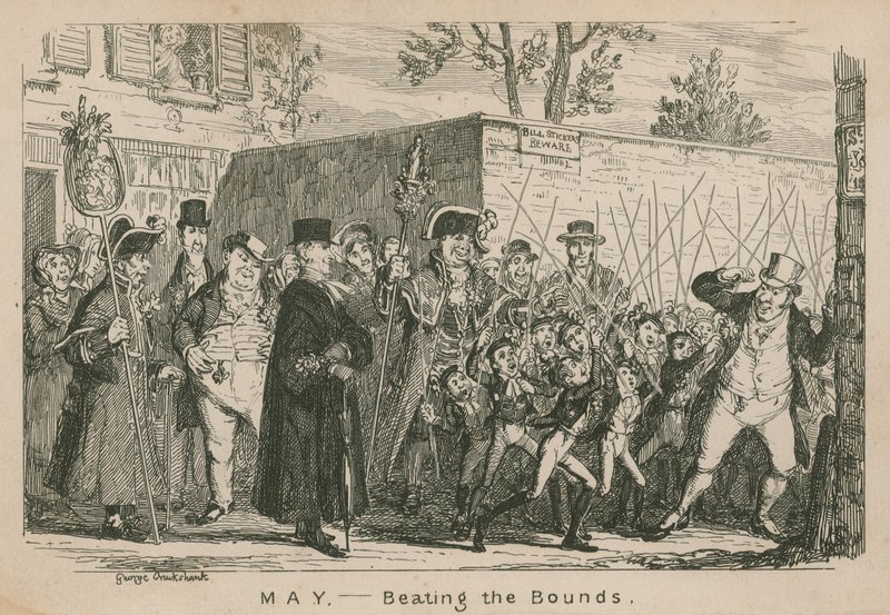 Toukokuu - rajojen ylittäminen tekijältä George Cruikshank