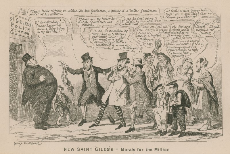 Uusi Saint Giles tekijältä George Cruikshank