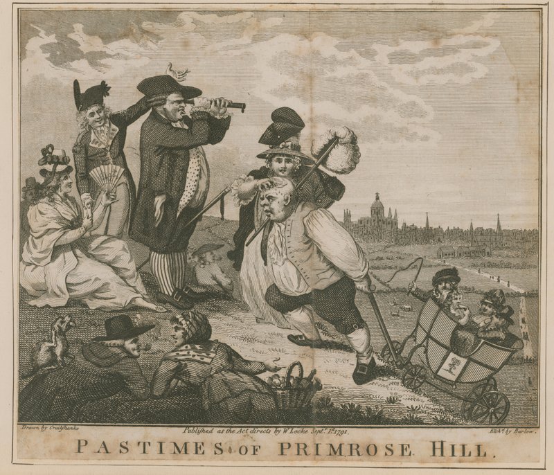 Primrose Hillin harrastuksia tekijältä George Cruikshank