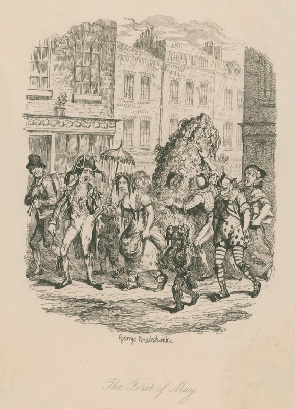 Ensimmäinen toukokuuta tekijältä George Cruikshank