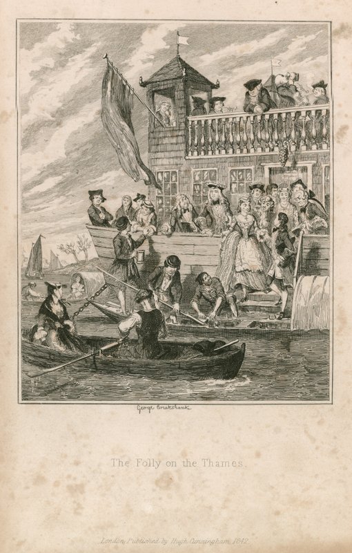 The Folly on the Thames tekijältä George Cruikshank