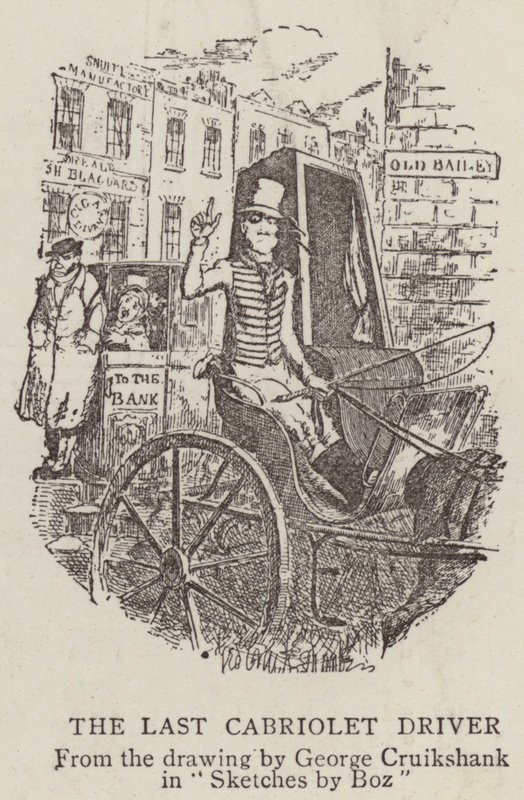 Viimeinen Cabrioletin kuljettaja tekijältä George Cruikshank