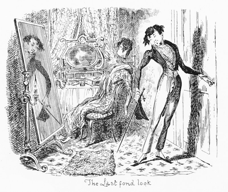 Viimeinen lempeä look (kaiverrus) tekijältä George Cruikshank