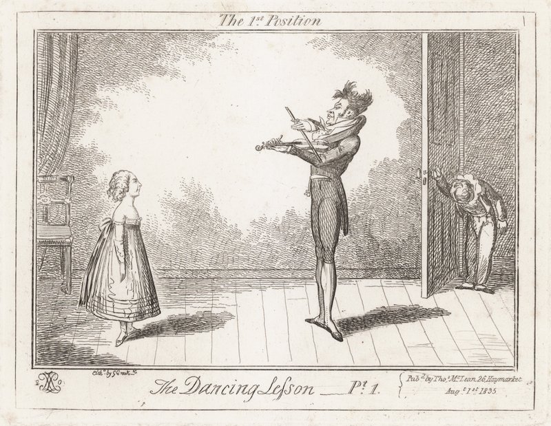 Tanssitunti: ensimmäinen asema tekijältä George Cruikshank