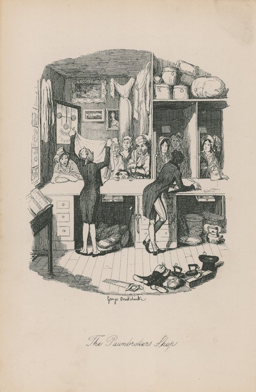 Panttilainausliikkeen tekijältä George Cruikshank