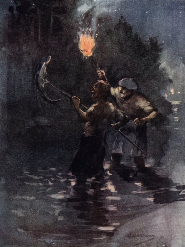 Aina silloin tällöin nähtiin lohi (väri litho) tekijältä George Denholm Armour
