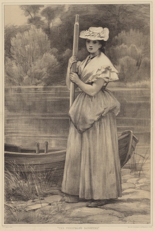 Lauttamiehen tytär tekijältä George Dunlop Leslie