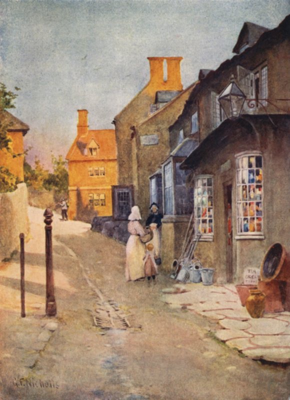 Cotswoldin kyläkauppa tekijältä George Franck Nicholls