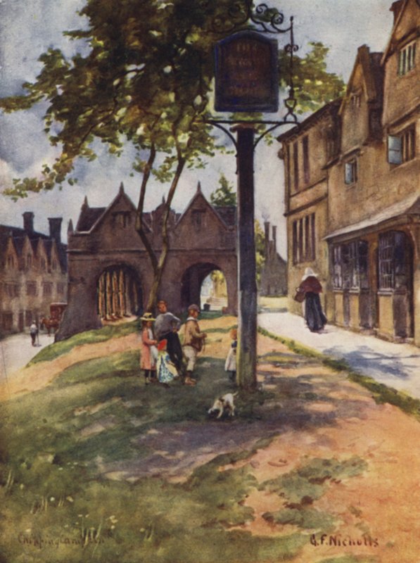 Kauppahalli, Chipping Campden tekijältä George Franck Nicholls