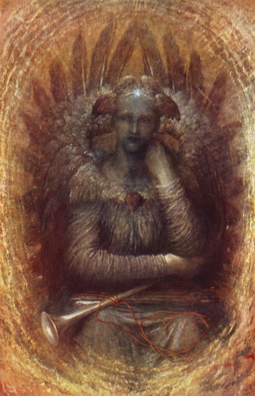 Asukas sisimmissä (väri litho) tekijältä George Frederick (after) Watts