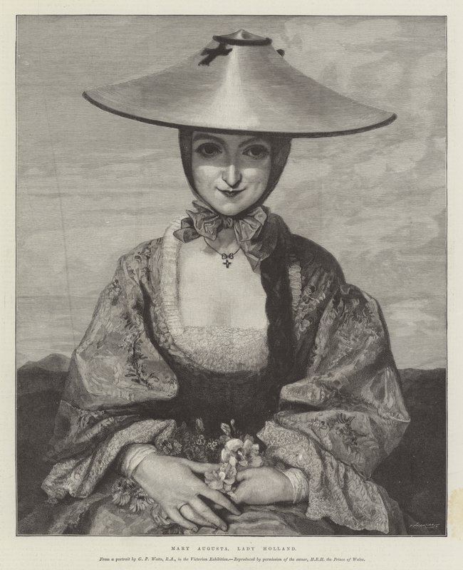 Mary Augusta, Lady Holland tekijältä George Frederick Watts