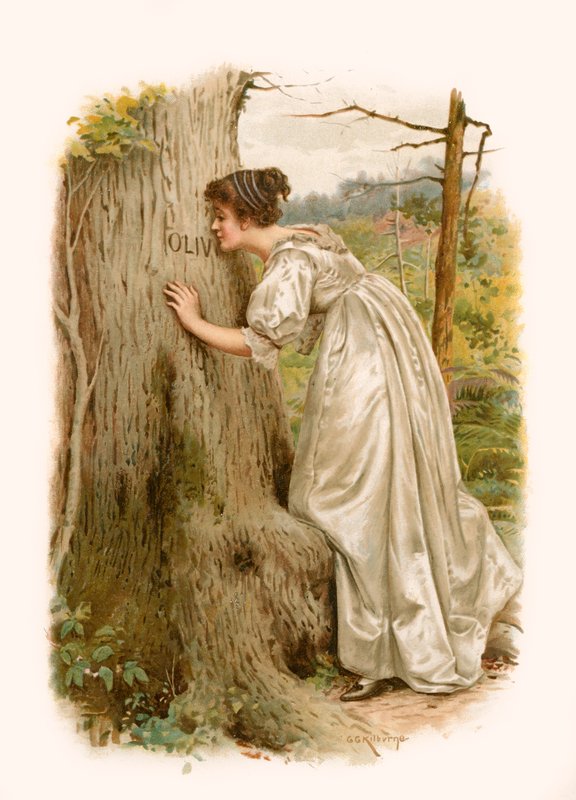 Tennysonin Olivia tekijältä George Goodwin Kilburne