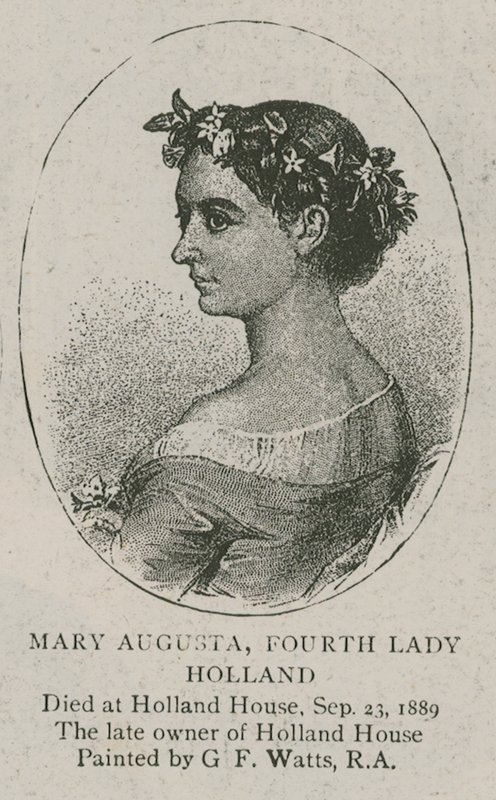 Mary Augusta, neljäs Lady Holland tekijältä George Hawkins