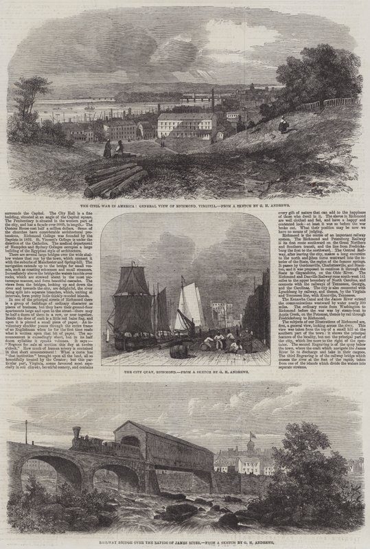 Sisällissota Amerikassa tekijältä George Henry Andrews