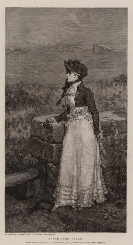 Mustasilmäinen Susan tekijältä George Henry Boughton