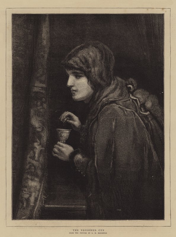 Myrkytetty kuppi tekijältä George Henry Boughton