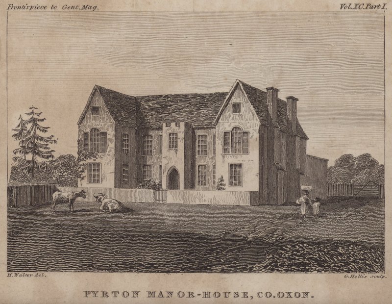 Pyrton Manor House, Oxfordshire (kaiverrus) tekijältä George Hollis