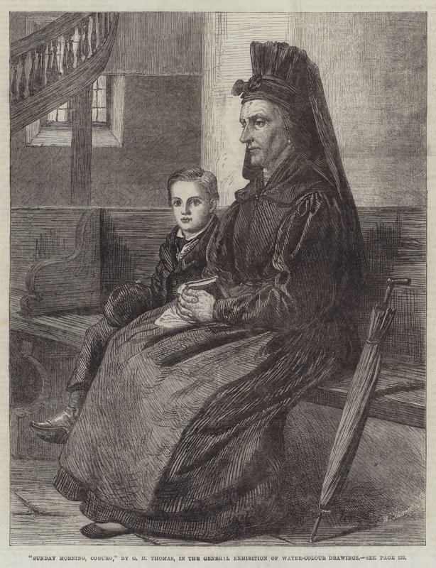 Sunnuntaiaamu, Coburg tekijältä George Housman Thomas