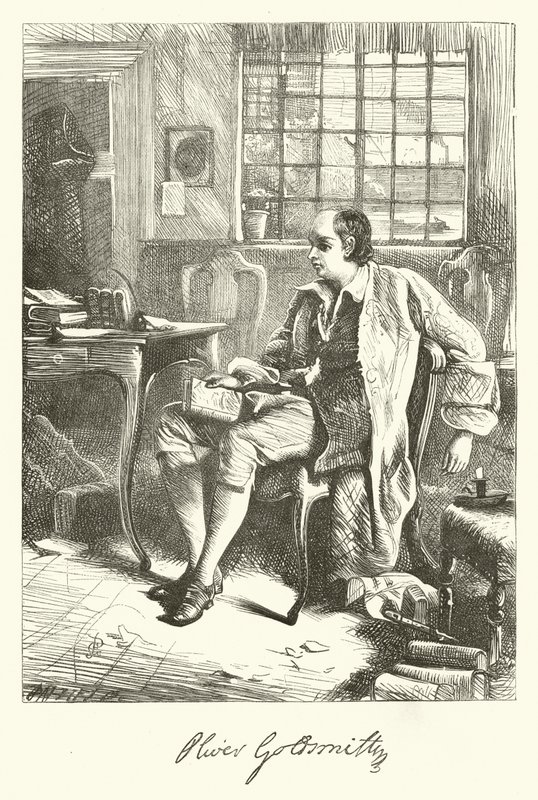 Oliver Goldsmith (kaiverrus) tekijältä George John Pinwell