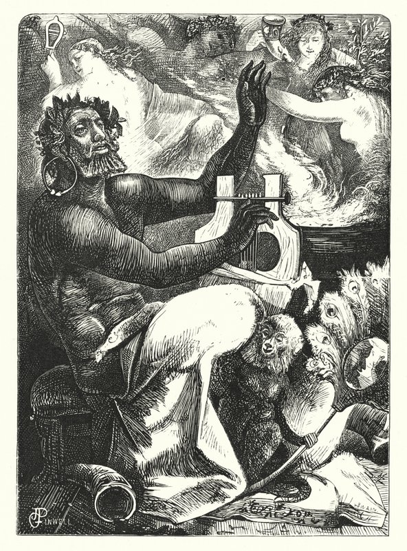 Pan Vinctus - Pan Victor (kaiverrus) tekijältä George John Pinwell