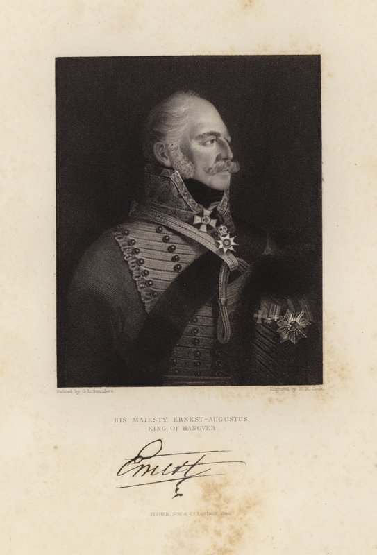 Ernest Augustus tekijältä George Lethbridge Saunders