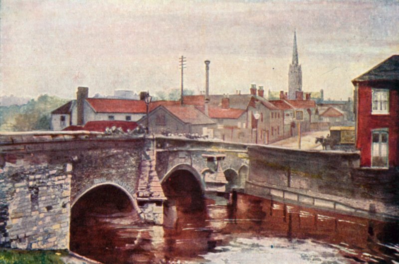 Piispan silta (väri litho) tekijältä George Parsons Norman
