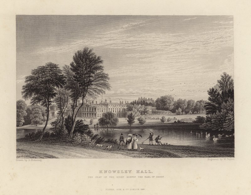 Knowsley Hall tekijältä George Pickering