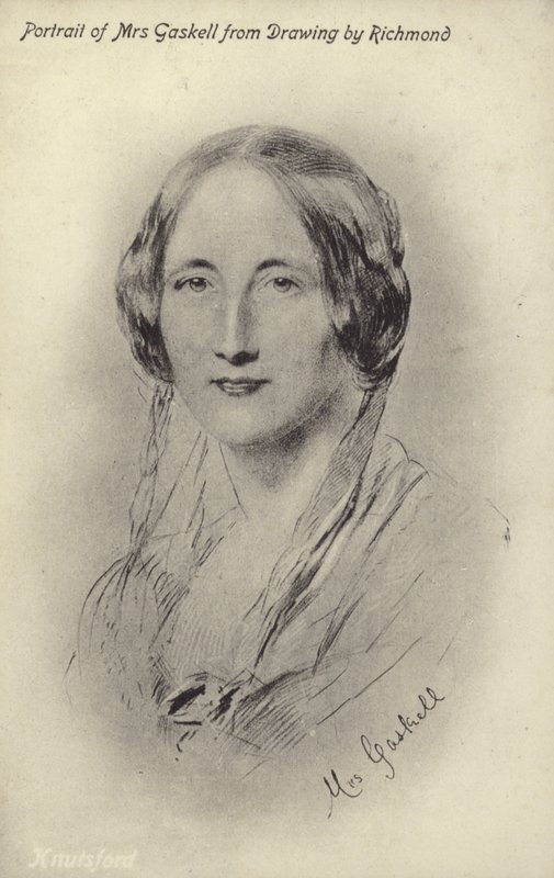 Rouva Gaskell (1810-1865), englantilainen kirjailija ja novellikirjailija tekijältä George Richmond