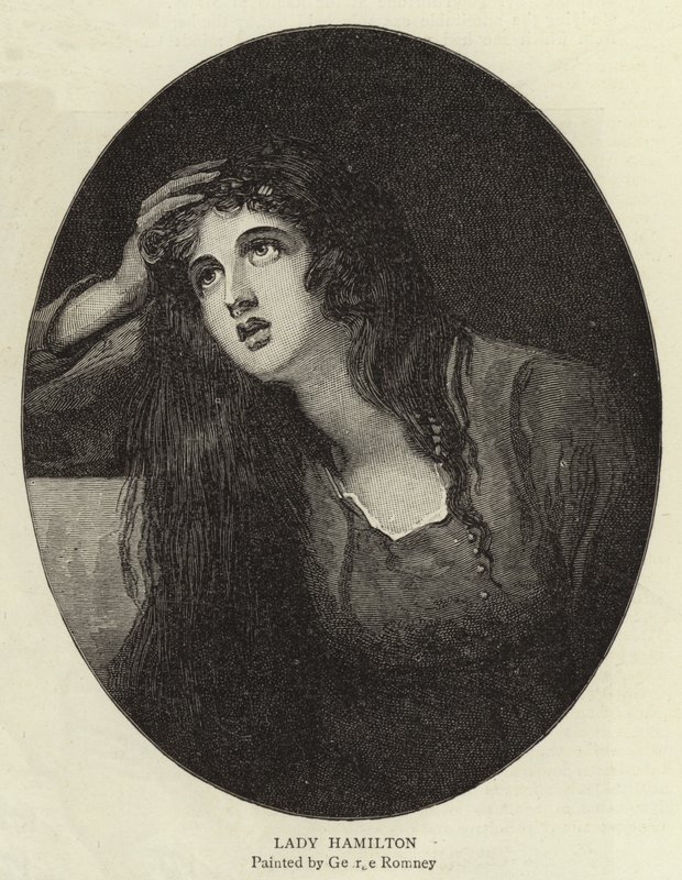 Lady Hamilton tekijältä George Romney