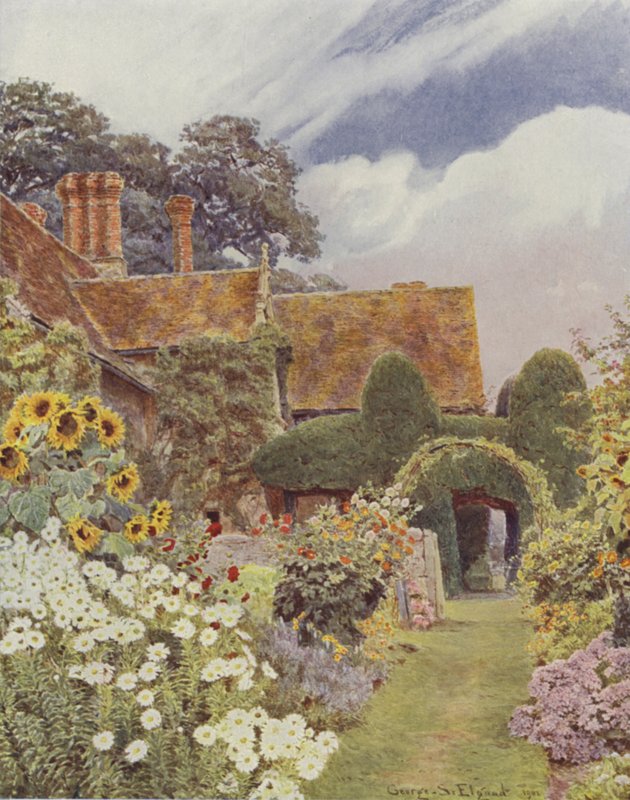 Cleeve Prior, Sunflowers tekijältä George Samuel Elgood