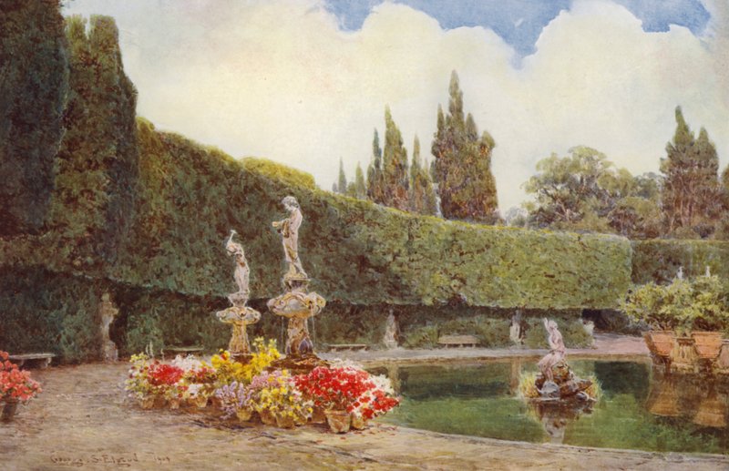 Italialaiset puutarhat: Vasca dell