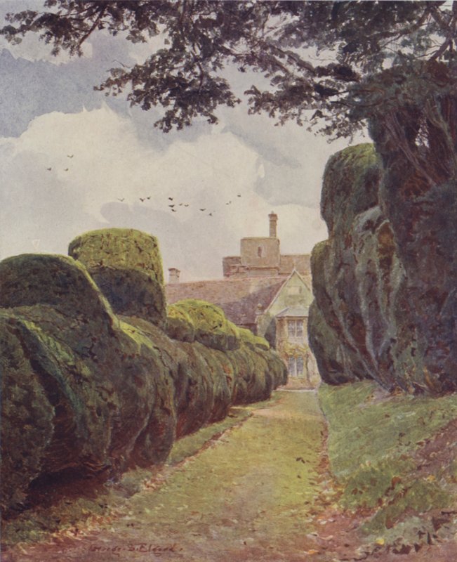 Yew Alley, Rockingham tekijältä George Samuel Elgood