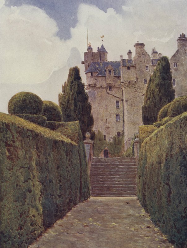 Yew Walk, Crathes tekijältä George Samuel Elgood