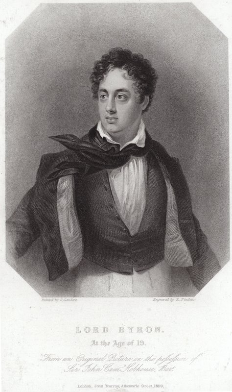 Lord Byronin muotokuva tekijältä George Sanders