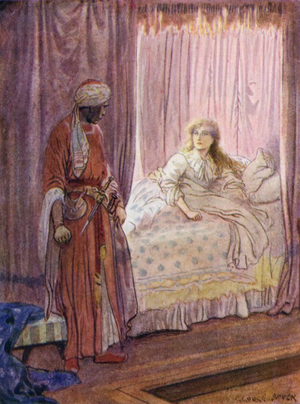 Desdemona heräsi ja katsoi Othelloon tekijältä George Soper