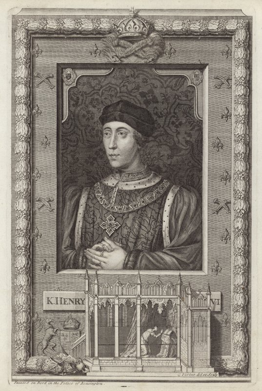 Kuningas Henrik VI (kaiverrus) tekijältä George Vertue