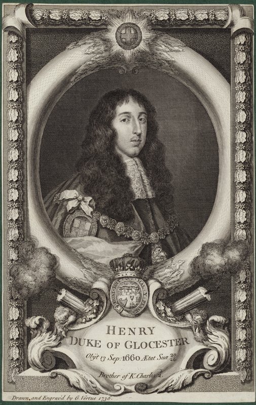 Henry Stuartin, Gloucesterin herttuan muotokuva tekijältä George Vertue