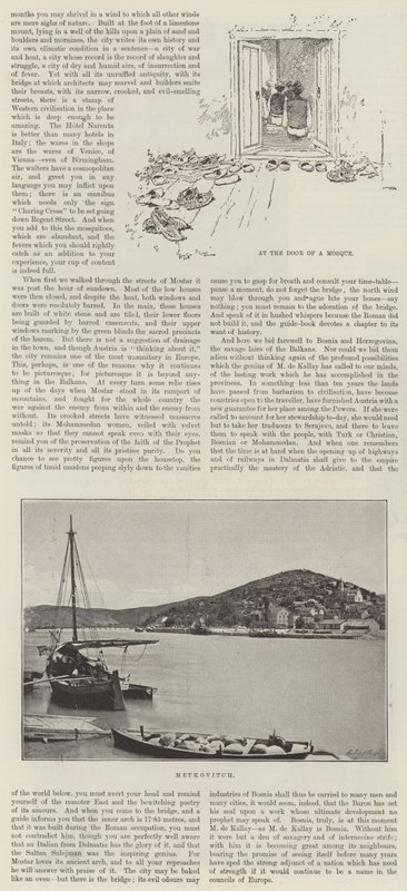 Luonnoksia Bosniasta tekijältä Georges Bertin Scott